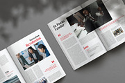Business Magazine Template, a Magazine Template by Creative-Work (Thumbnail 3 of 8)