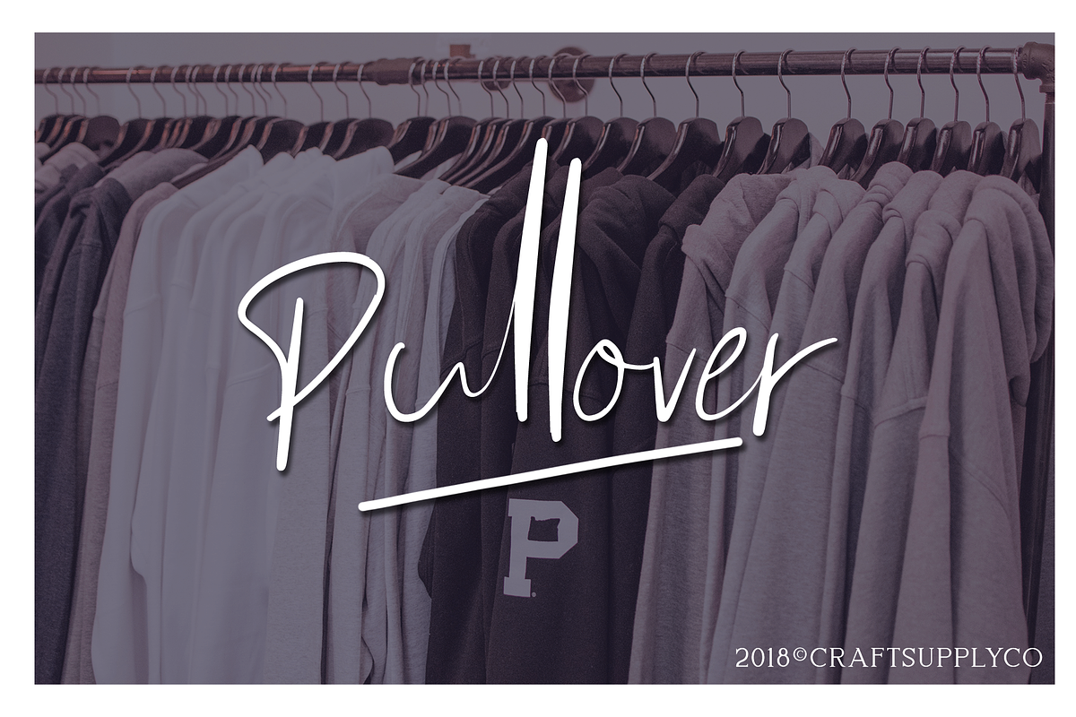 Pommel - Handstylish Font preview 4