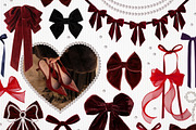 Bows & Pearls Graphic Collection, an Object Graphic by Dina Mae (Thumbnail 3 of 12)