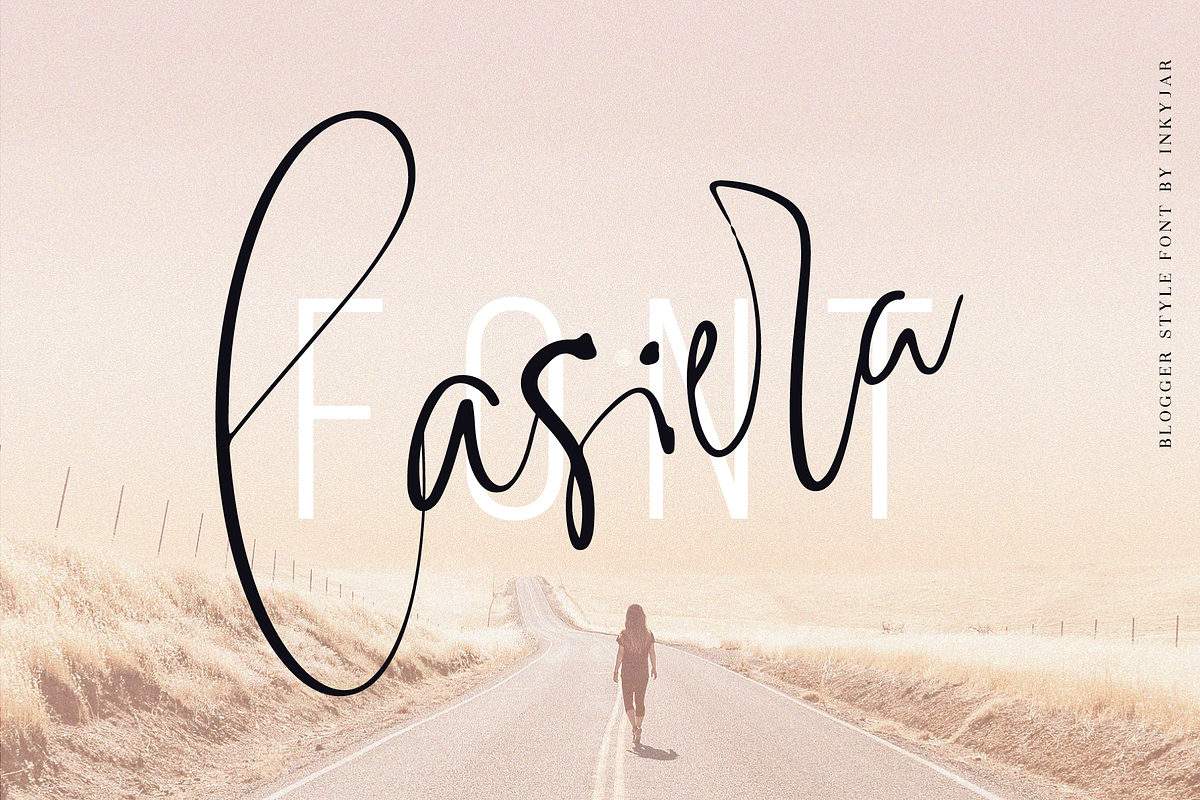 Lasiera Script Font | Blog style