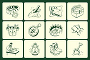 Safari Doodles Icons, an Outline Icon by Vectors Market (Thumbnail 5 of 9)