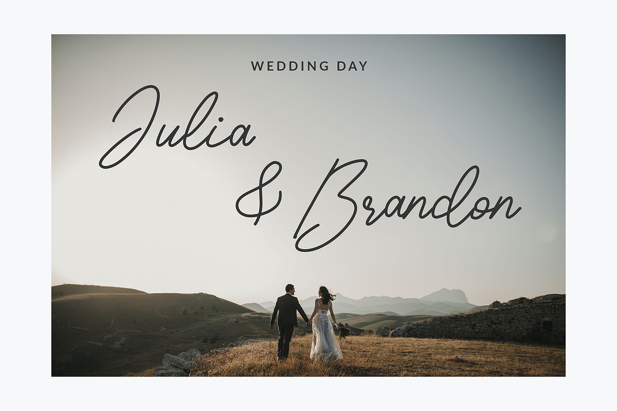 Kallima Modern Monoline Script Font, a Script Font by Giant Design (Photo 5 of 10)