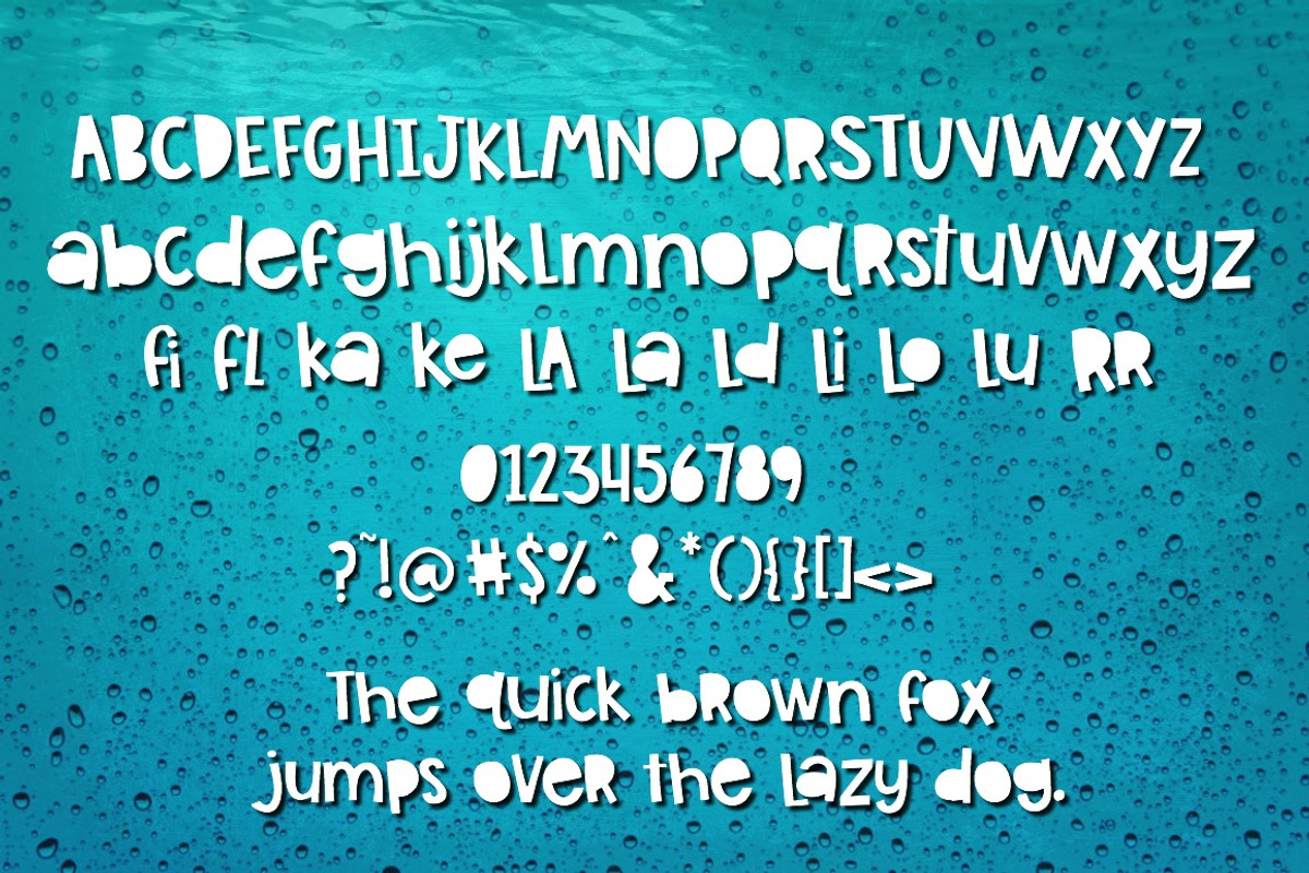 Tilapia Sans preview 2