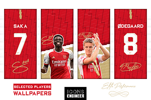 Arsenal 23/24 Theme Pack Home Kit