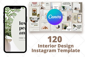 Interior Design Instagram Template