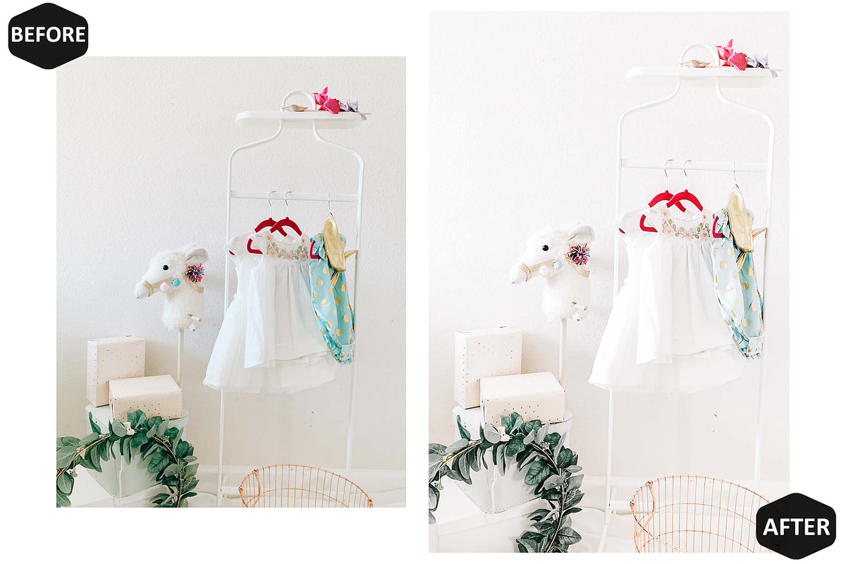 12 White As Snow Photoshop Actions, an Action Add-On by Hue Palettte Studio (Photo 3 of 10)