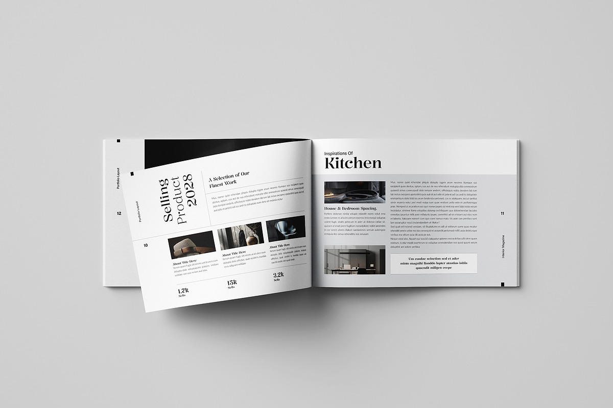 Interior Design Magazine Landscape, a Magazine Template by Spark_Creative (Photo 6 of 13)
