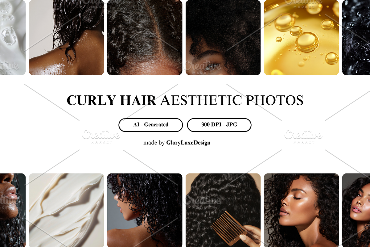 76 Curly Hair Aesthetic Photos, a Person Photo by GloryLuxeDesign (Photo 4 of 9)