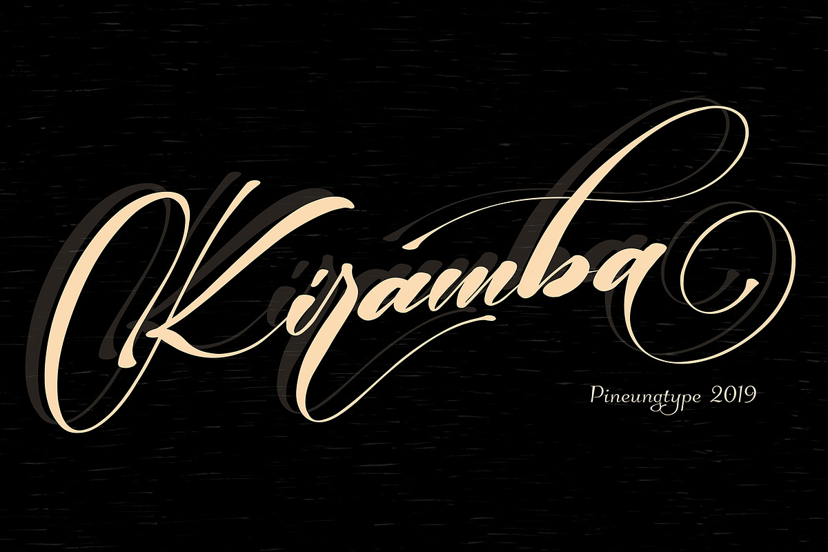 Kiramba New Update Font Duo preview 2