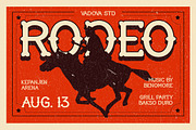 Bronco Ridge Wild West Typeface Font, a Sans Serif Font by Vadovastd (Thumbnail 3 of 7)