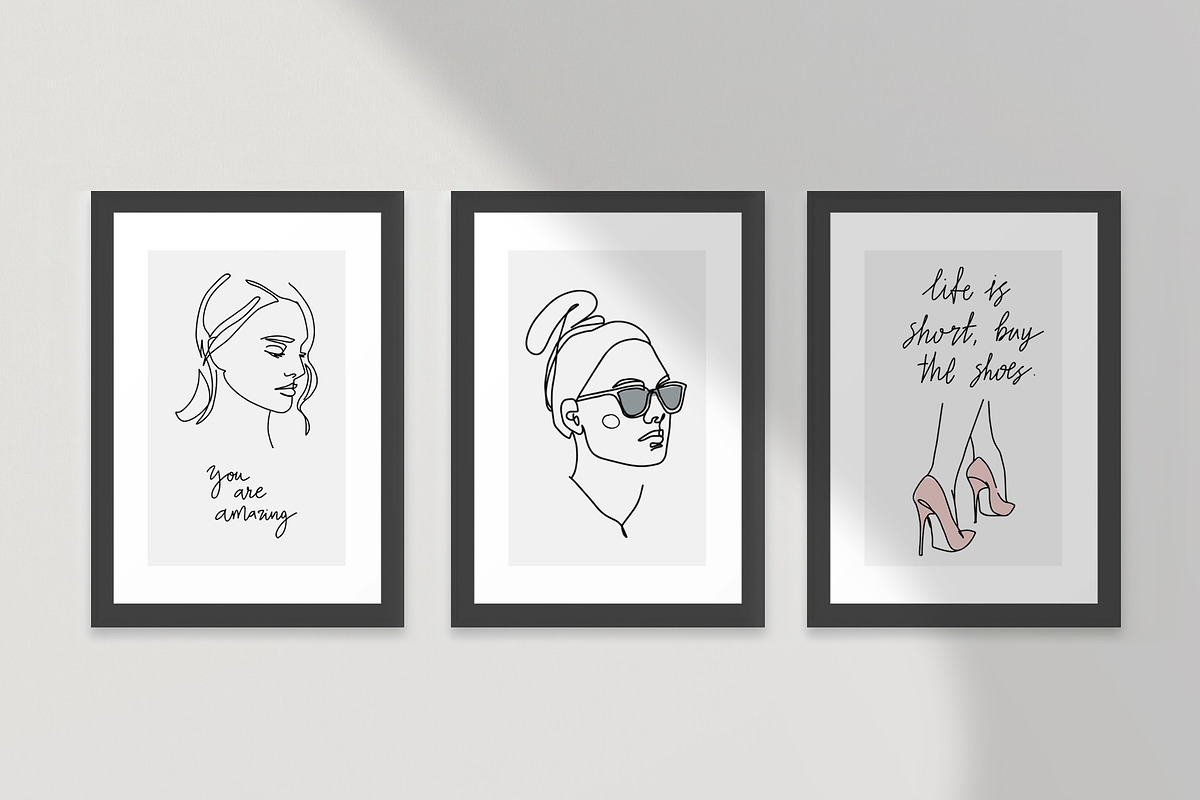 Fashion Line Art, an Illustration by ms Julia Nova (Photo 2 of 8)