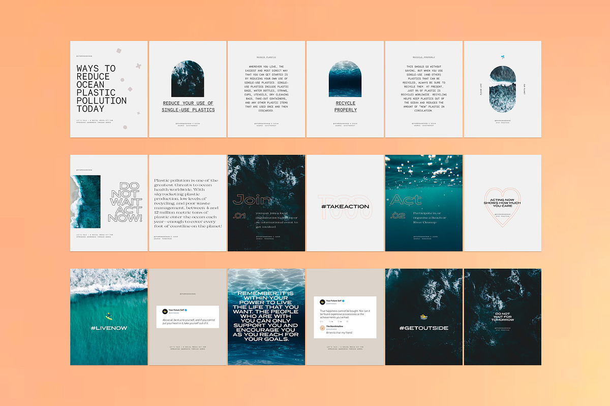 Let's Talk Carousel and Quotes, a Social Media Template by Sparrow & Snow (Photo 10 of 27)