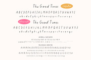 The Good Times ligature script font, a Handwritten Font by Kaya Fonts (Thumbnail 30 of 39)