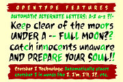 Blood Beast - a scratchy horror font, a Font by Comicraft Fonts (Thumbnail 4 of 6)