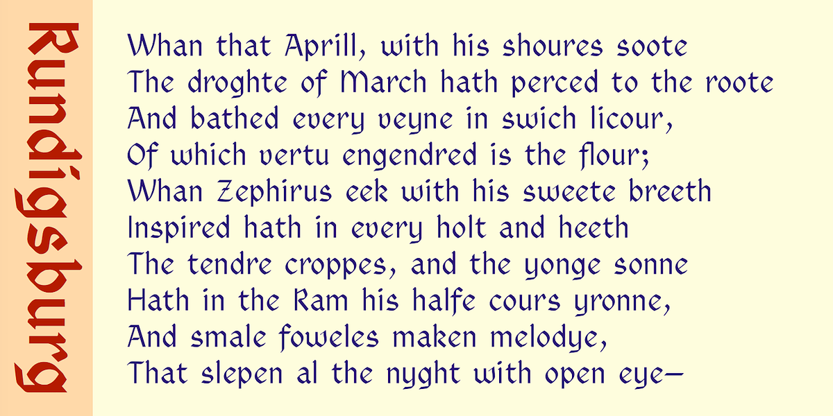 Rundigsburg, a Sans Serif Font by Ingrimayne Type (Photo 7 of 10)