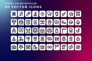 Halloween icons, an Outline Icon by Wencory
