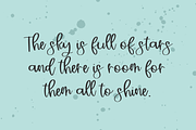 Raintree Script, a Handwritten Font by Beck McCormick (Thumbnail 6 of 10)