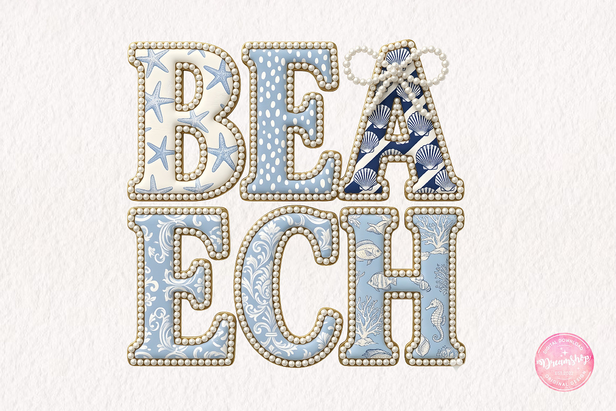 Coquette Beach Vacation Png, an Illustration by CreationArt (Photo 1 of 5)