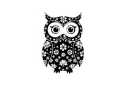 Cute Owl Silhouette Bundle, an Illustration by yasushie (Thumbnail 19 of 31)