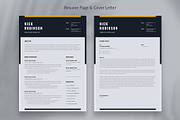 Clean Resume/CV, a Resume Template by Aspect_Studio (Thumbnail 3 of 5)