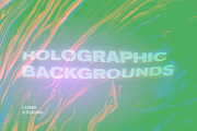 Holographic grainy backgrounds, a Background Graphic by Luna Studio (Thumbnail 8 of 10)