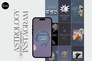 Astrology Instagram Story Template, a Social Media Template by Story Native