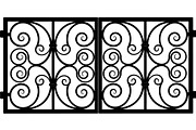 Ornamental Scroll Panel Bundle, a Decorative Illustration by Creativeshirt (Thumbnail 11 of 18)