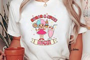Joy Santa Repeat Pattern, Pink PNG, an Illustration by DreamArtGraphic (Thumbnail 3 of 5)
