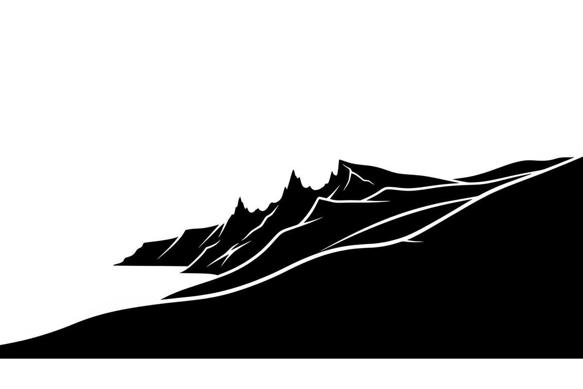 Coastal cliff shoreline view Silhoue, a Graphic by hafijul (Photo 7 of 14)