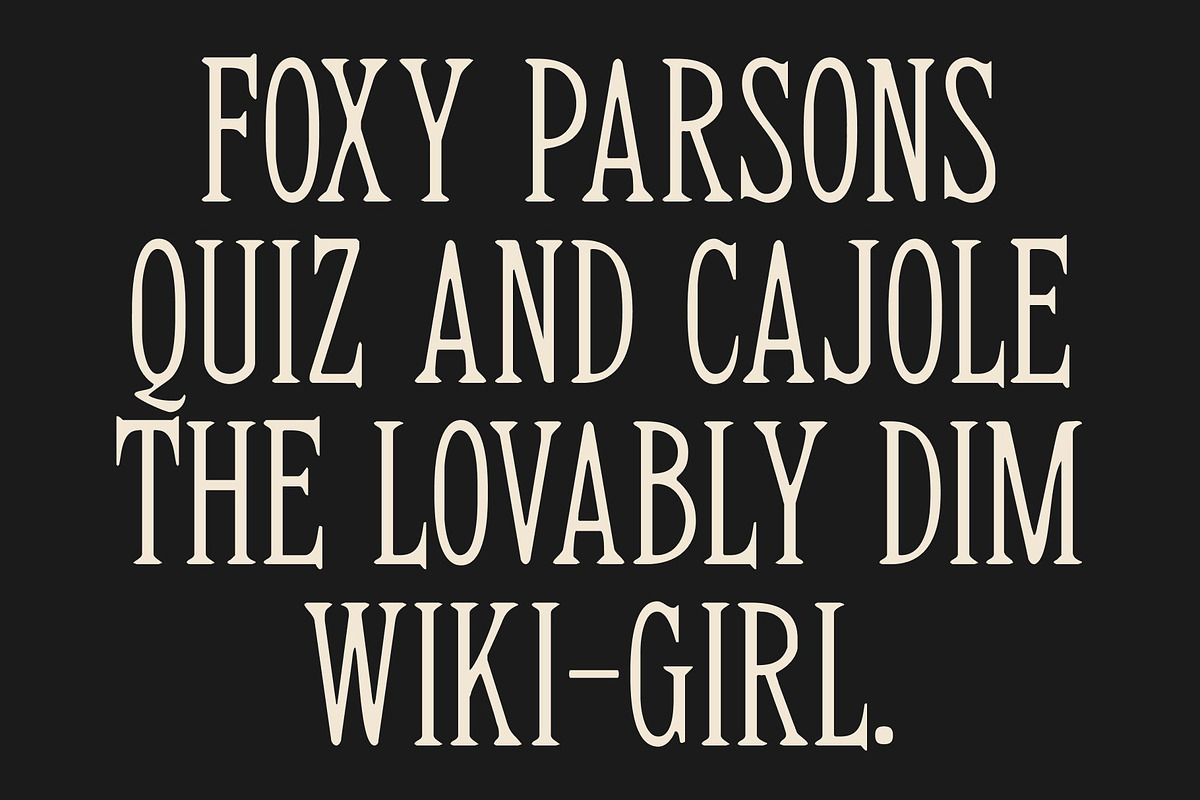 CS Granger Drawn, a Serif Font by Craft Supply Co. (Photo 6 of 8)