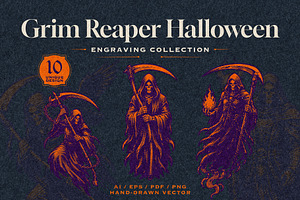 Grim Reaper Halloween Collection