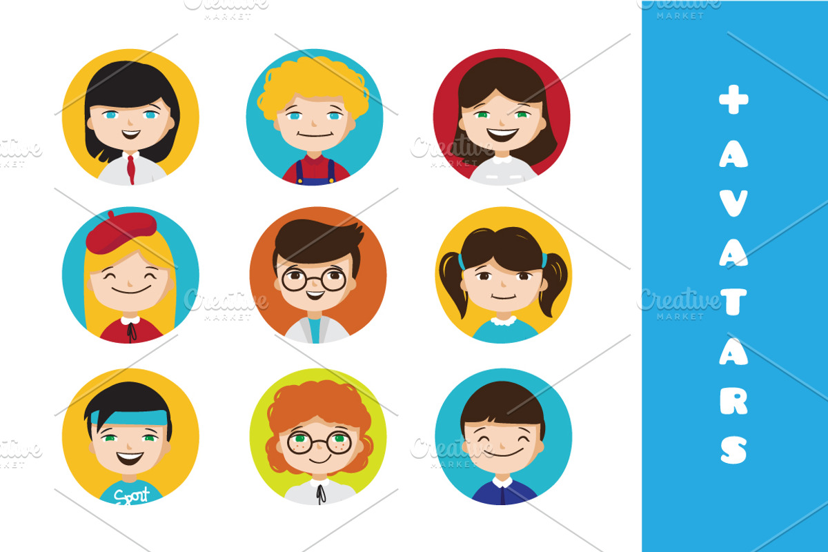 9 Kids Professions Collection, a Person Illustration by Trapezoid (Photo 2 of 2)