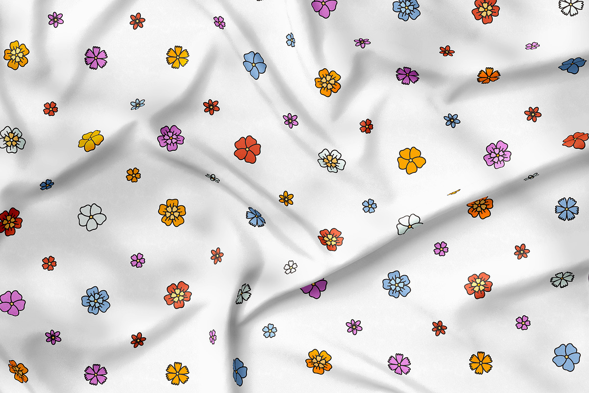 Groovy - Cliparts and Patterns, a Pattern Graphic by PatrushevaYana (Photo 10 of 14)