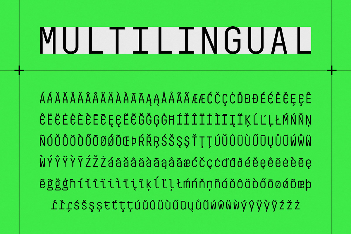Mono Blaze, a Sans Serif Font by graphicook (Photo 4 of 10)