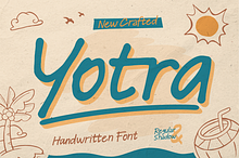 Yotra - Handwritten Font