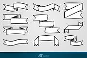 Ribbons Affinity Designer SVG, an Object Graphic by Affinity Templates (Thumbnail 1 of 3)