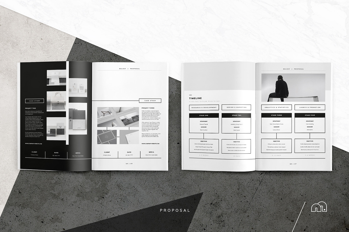 Pitch Pack - Kelsey, a Brochure Template by bilmaw creative (Photo 6 of 17)