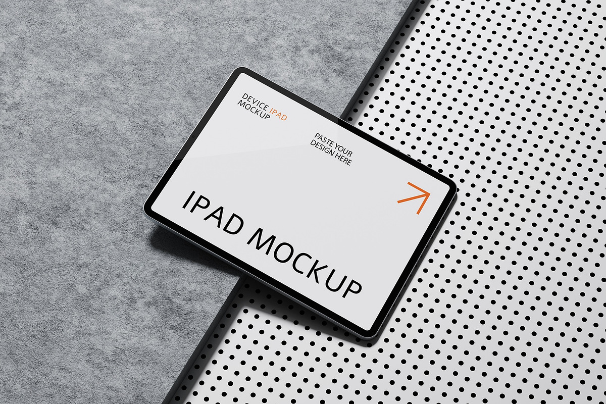 iPad Mockup, an iPad Mockup by UFR_GRAPHIC (Photo 3 of 4)