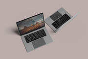 MacBook Pro Display Mockup, an iPhone Mockup by bimockup (Thumbnail 13 of 13)