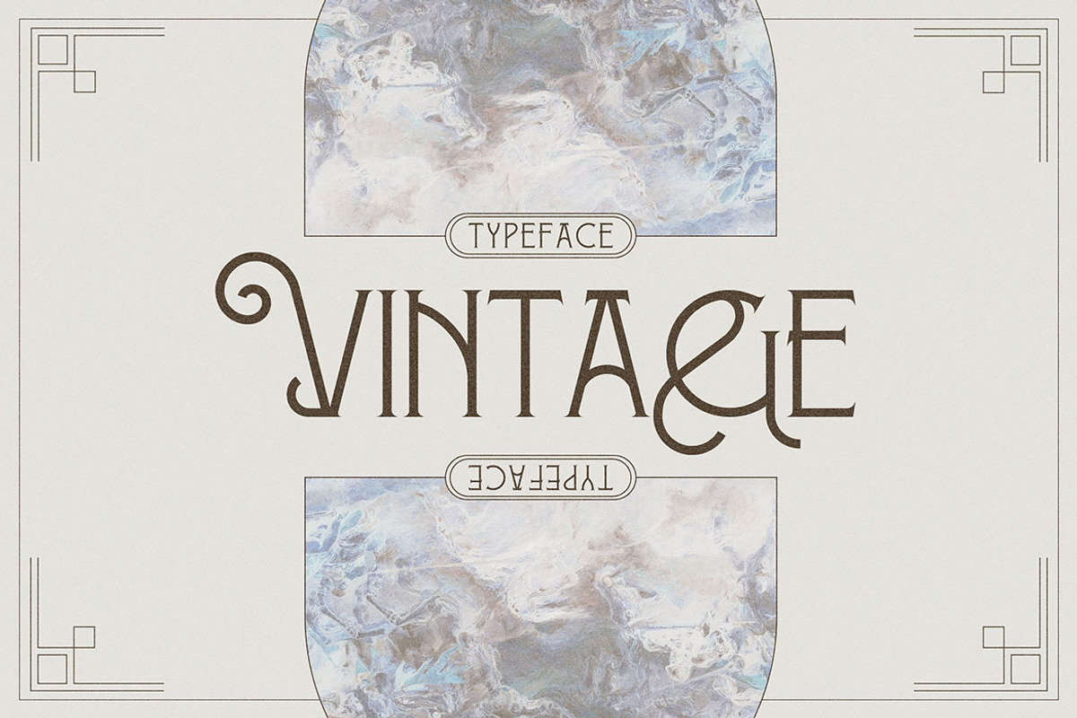 Vaganza - Vintage Serif Font, a Serif Font by JumboDesign (Photo 5 of 6)