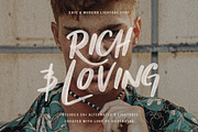 CHIC LOVERS - Watercolor SVG Font, a Script Font by SilverStag Type Foundry (Thumbnail 3 of 14)