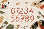 Canvas Muse - Organic Brush Typeface, a Handwritten Font by HipFonts (Thumbnail 4 of 13)