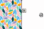 Colorful Watercolor Pattern Design, an Illustration by pixel stock ( pattern ) (Thumbnail 1 of 4)