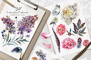 Piano Pastello | Peony Symphony II, a Decorative Illustration by Inna Sinano (Thumbnail 2 of 12)