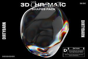 3D Chromatic Shapes Pack