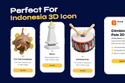 Indonesia Independence Day 3D Icon, a Characters & Person 3D Model by orenjidesign (Thumbnail 5 of 8)