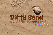 Dirty Sand Assets for Affinity Suite, a Brushes & More by Affinity Noise (Thumbnail 1 of 5)