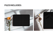 iPad Pro Flowers Display Mockup Set, an iPad Mockup by creatsy5 (Thumbnail 2 of 7)