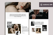 Amabile - Kadence & Wordpress Theme, a WordPress Template by Her creative details (Thumbnail 1 of 5)