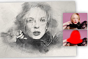 Charcoal Sketch Photoshop Action, an Action Add-On by GorynArt (Thumbnail 8 of 18)